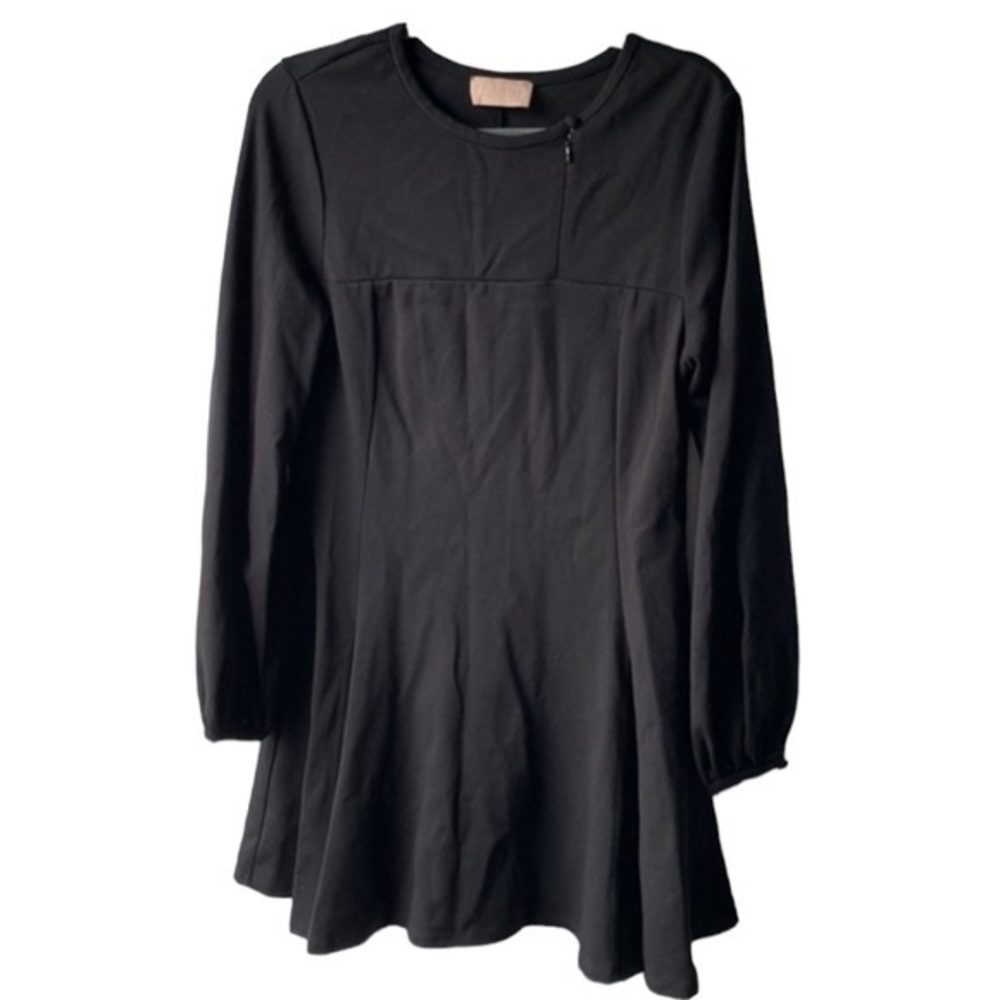 Curete Black Dress Long‎ Sleeves Size 10